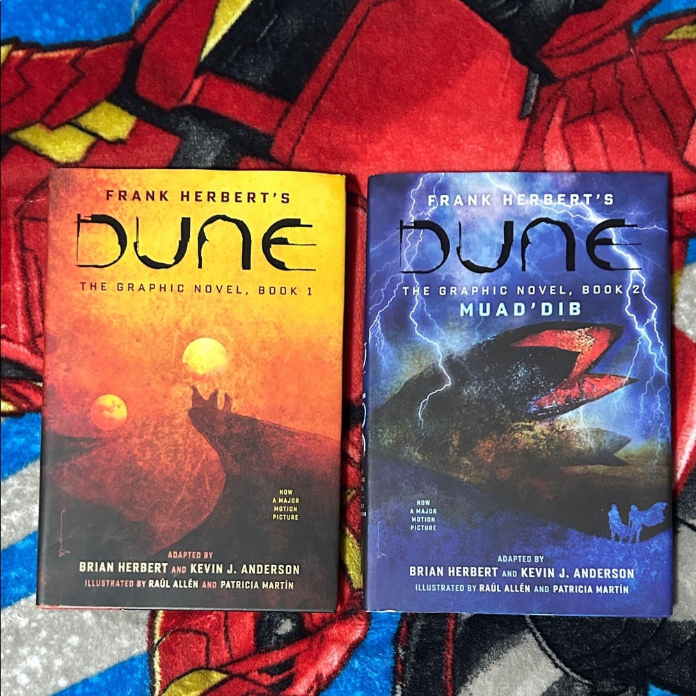 Dune Graphic Novels Volume 1 (2020) & Volume 2 (2022) | Hardcover